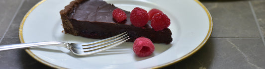 Raspberry Chocolate Truffle Tart