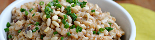 Farro Mushroom Risotto