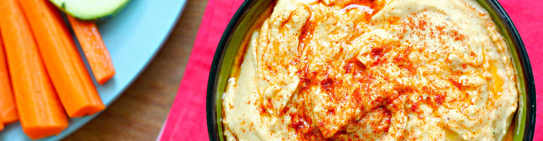 Orange Lentil Hummus