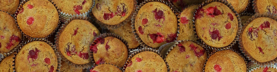 Kosher For Passover Cranberry Orange Quinoa Muffins