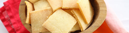 Gluten-Free Parmesan Crackers