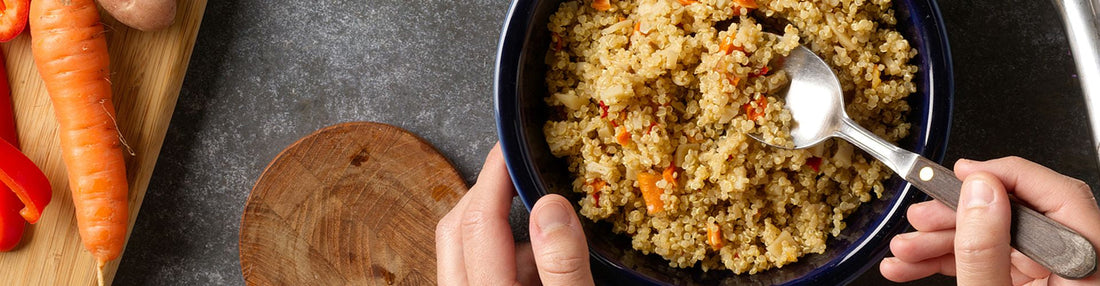 Quinoa in bowl