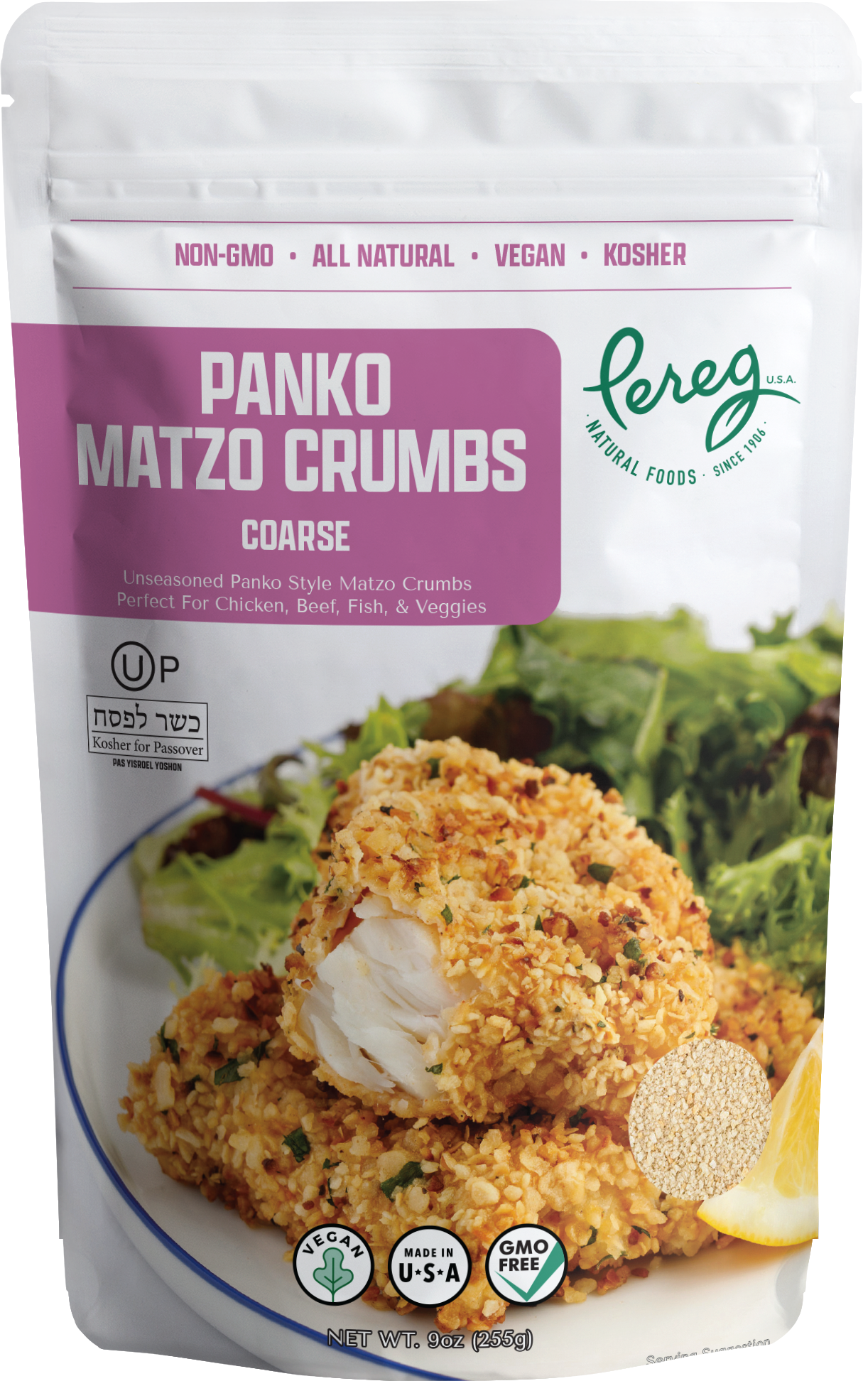 Matzo Crumbs -Panko- for Passover